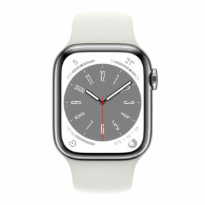 Apple Watch Series 8 Caja Acero Inoxidable correa deportiva